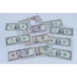 A quantity of US banknotes
