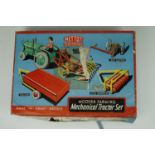 A boxed Mettoy 'Modern Farming - Mechanical Tractor Set', mid 20th century