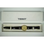A Tissot 18K yellow metal cased Seastar Quartz wristwatch, circa 1980s, 33 mm excluding crown,