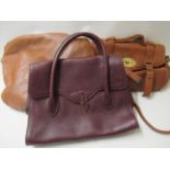 Three various ladies designer style handbags