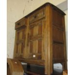 Reproduction oak dresser