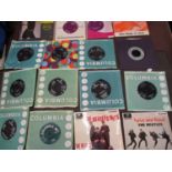 Small quantity of 45 rpm singles including: ' The Beatles ', ' Cliff Richard ', ' Lonny Donegan '