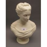 Parian bust of Princess Louise, published by the Art Union of London, April 1871 after a model by