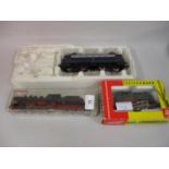 Fleischmann, two boxed railway locomotives, No. 5062 and 4029, together with another unboxed railway