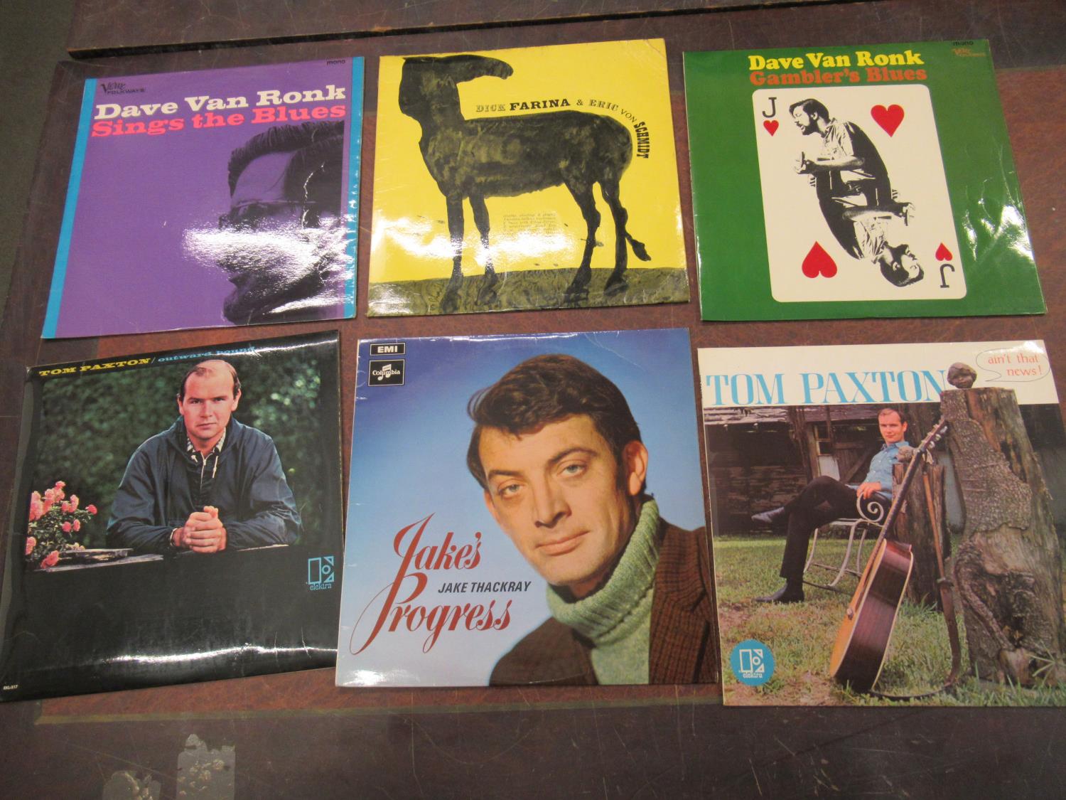 Collection of vinyl long playing records including Eric Clapton, Joan Baez and Tom Paxton - Image 5 of 6