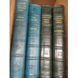 Four various leather bound volumes, including two volumes ' A Midsummer Night's Dream '