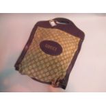 Gucci Monogram tote handbag (some damages and wear)