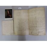 Prince Rupert of the Rhine 1619 - 1682, an autographed letter, Whitehall 30th September 1662, signed