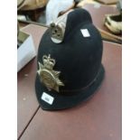 Mid 20th Century Lincolnshire Constabulary policeman's helmet