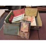 Quantity of early to mid 20th Century French postcards and carte de visite