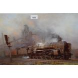 David Shepherd, Limited Edition colour print No. 190 of 850, titled ' Heavy Freight '67 ', signed in