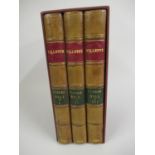 Currer Bell (Charlotte Bronte), three volumes 'Villette', London, Smith, Elder & Co., 1853, full