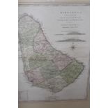 Antique hand coloured map, ' Barbadoes ', by William Mayo, engraved and improved by Thomas Jefferys,