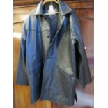 Gentlemans black leather jacket by City Leather Of London, together with a gentleman's Tarpey