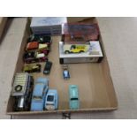 Small collection of various die-cast model vehicles, some with original boxes