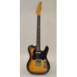 Fender Telecaster electric guitar made in U.S.A. 1977 / 78, serial no. S836624, the ash body with