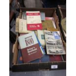 Large quantity of mid 20th Century and later motorcar handbooks and manuals