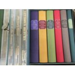 Folio Society six volume set works of Thomas Hardy and six various Greyfriars bookclub collectors