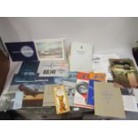 Small quantity of aircraft related ephemera, including copies of 1930's ' The Aeroplane ' magazine