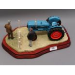Border Fine Arts James Herriot series, Limited Edition 631 of 1500, model of New Fordson Major