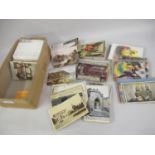 Quantity of mainly mid 20th Century postcards