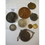 Various European commemorative medals and medallions, an inauguration of the Suez Canal,