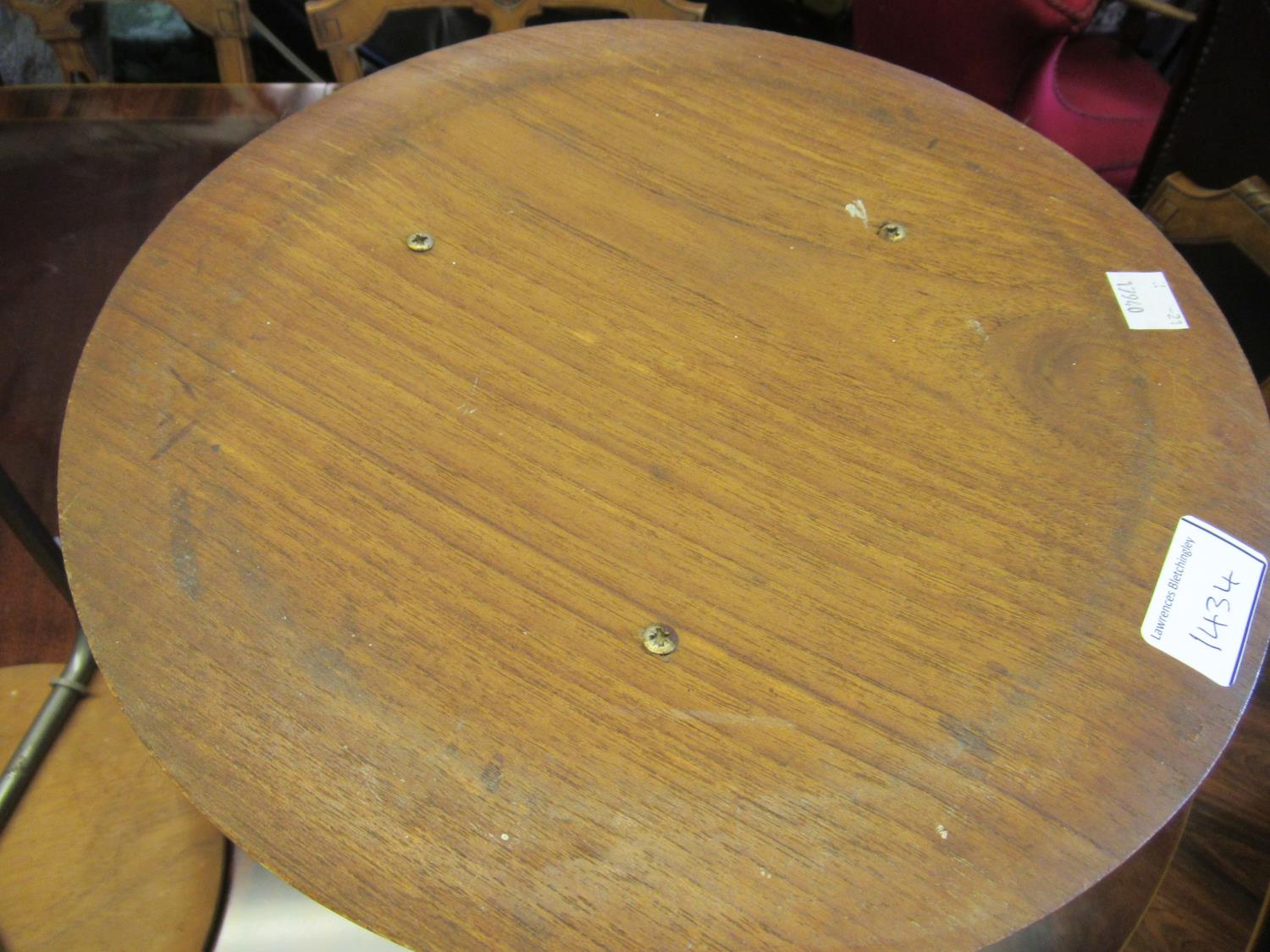 Pair of mid 20th Century industrial stools by Frederik Restall Ltd, 17.75ins high Some wear from - Image 4 of 5