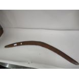 An Aborginal boomerang 98cm long No provenance unfortunately