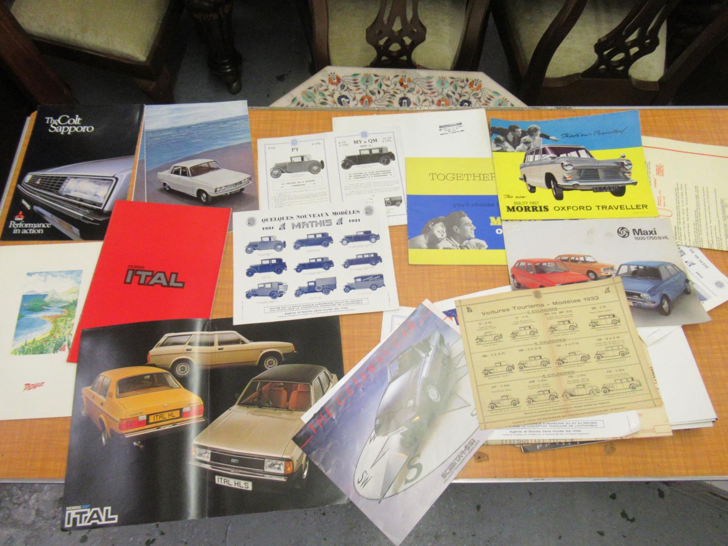 Small quantity of motor car ephemera including various Profile Publications magazine - Image 2 of 2