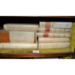 Collection of eight volumes on poetry etc, includes ' The Master of Game ' by Edward, Second Duke of
