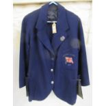 1928 Amsterdam Olympic Games Great Britain competitor blazer complete with official enamel decorated