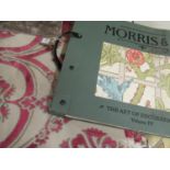 2005 Morris & Co. volume 4 sample book, together with a Malabar ' Tivoli ' Velvets sample book