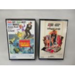 Sideshow Collectables, two boxed figures of Roger Moore as James Bond and George Lazenby as James