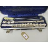Rudall-Carte flute in fitted case