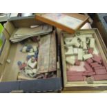 F.AD. Richter & Cie, building block set in original pine box