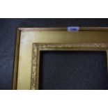 Early 20th Century ' Whistler ' type gilt picture frame, 11.5ins x 9.25ins