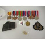 World War II three medal group comprising: 39/45 Star, Burma Star with Pacific bar and 39/45