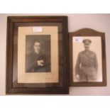 HRH The Count of Athlone, signed black and white photograph of the Count wearing the uniform of