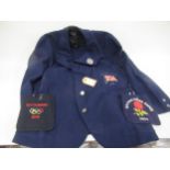 1928 Amsterdam Olympic Games Great Britain officials blazer complete with enamel decorated lapel