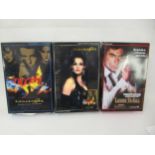 Sideshow Collectables, two boxed figures of Golden Eye, Pierce Brosnan as James Bond and Famke