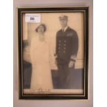 The Duke and Duchess of York (later King George VI and Queen Elizabeth, the Queen Mother), signed