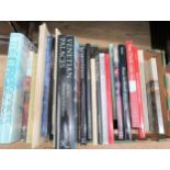 Quantity of miscellaneous art related books