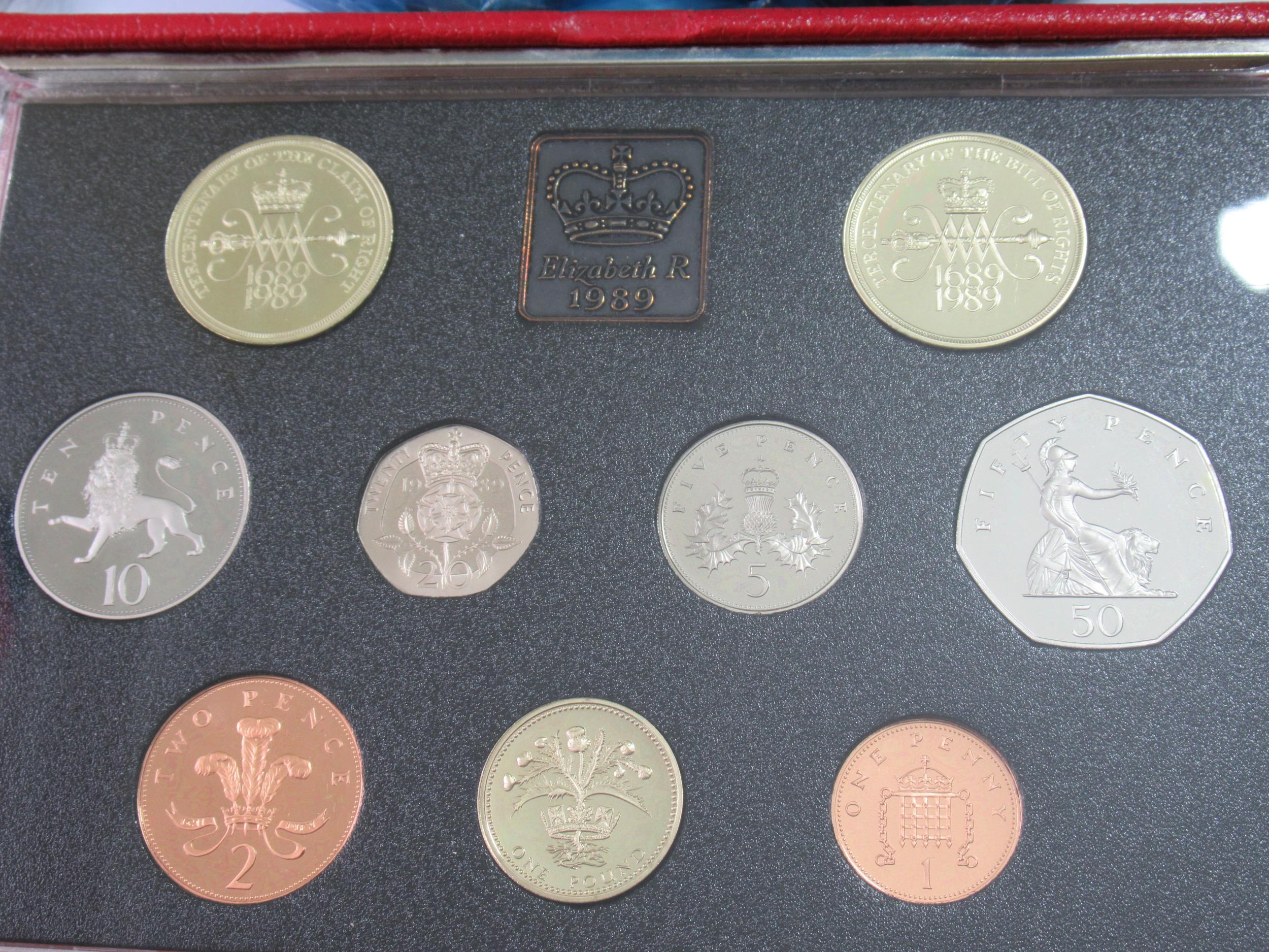1989 Proof coin set together with a large quantity of other miscellaneous coins - Image 2 of 3