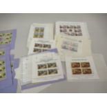 Quantity of Bluebell Railway mint decimal stamps in various blocks
