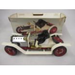 Mamod tin plate steam roadster model, in original box