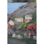 Quantity of various oil paintings, by Mickey Holland (mainly landscapes)