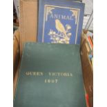 Large volume of bound ephemera on Queen Victoria including pull-out panoramas, a slim volume ' The