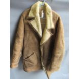 Gentleman's sheepskin jacket by Bailys of Glastonbury, Size 112 / 44