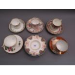 19th Century Sevres type trembleuse saucer, 19th Century Sevres type cup and saucer, Copeland &