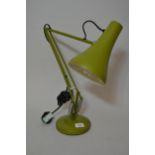 1970's Green anglepoise lamp
